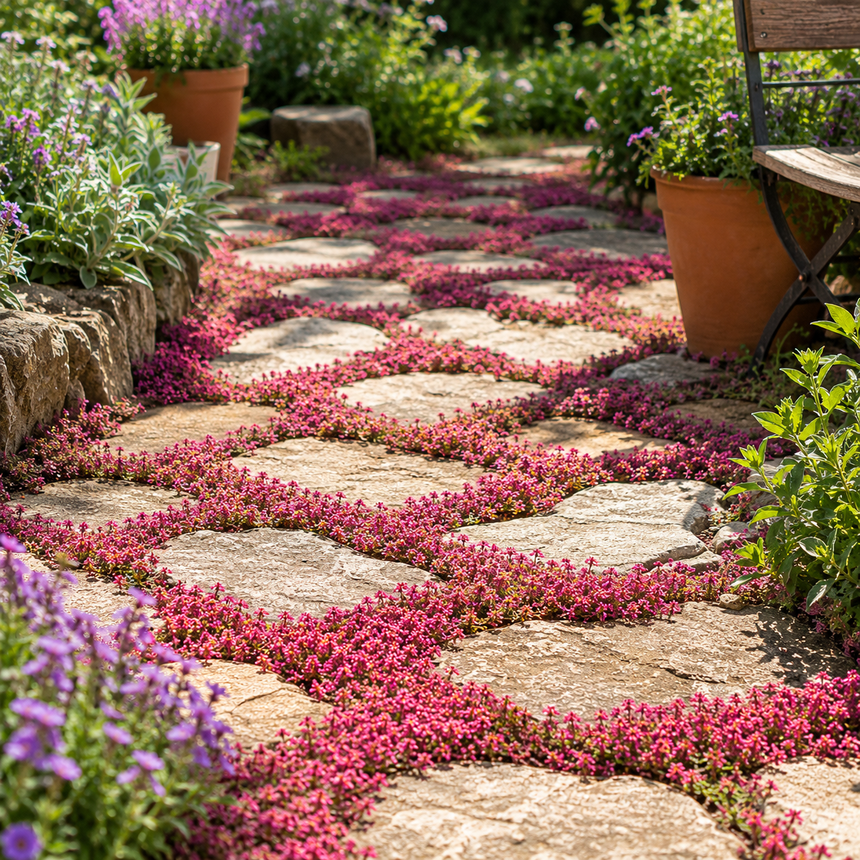 Thymus praecox 'Red Carpet' / Roter Polsterthymian